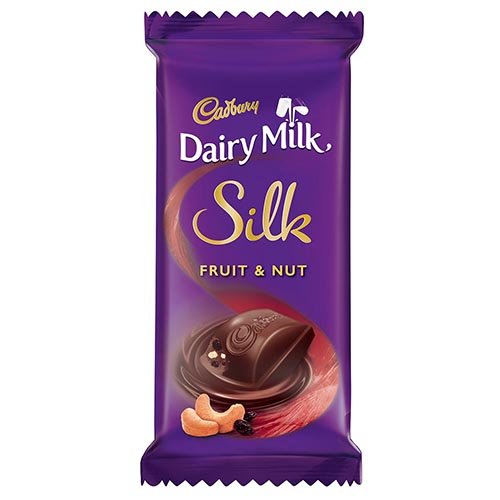 Cadbury Dairy Milk Silk Fruit and Nut Chocolate Bar, 55g