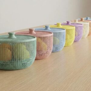 Cocktail Bar Mesh Basket | Citrus & Fruit Holder 3D