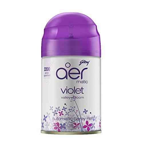 Godrej aer Matic Refill – Automatic Room Fresheners Violet Valley Bloom 225ml
