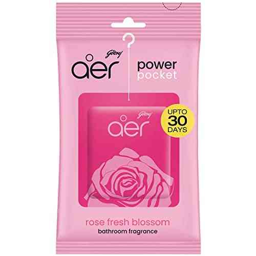Godrej Aer Power Pocket Bathroom Fragrance – Fresh Blossom 10G