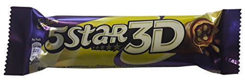 Cadbury 5 Star Chocolate Bar – 3D, 45g Pack