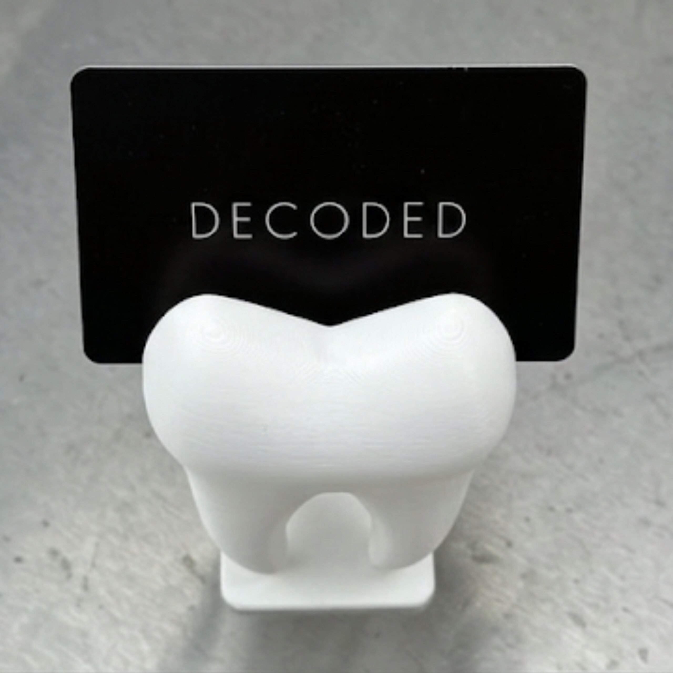 TOOTH BUSINESS CARD FOR HOLDER DENTIST