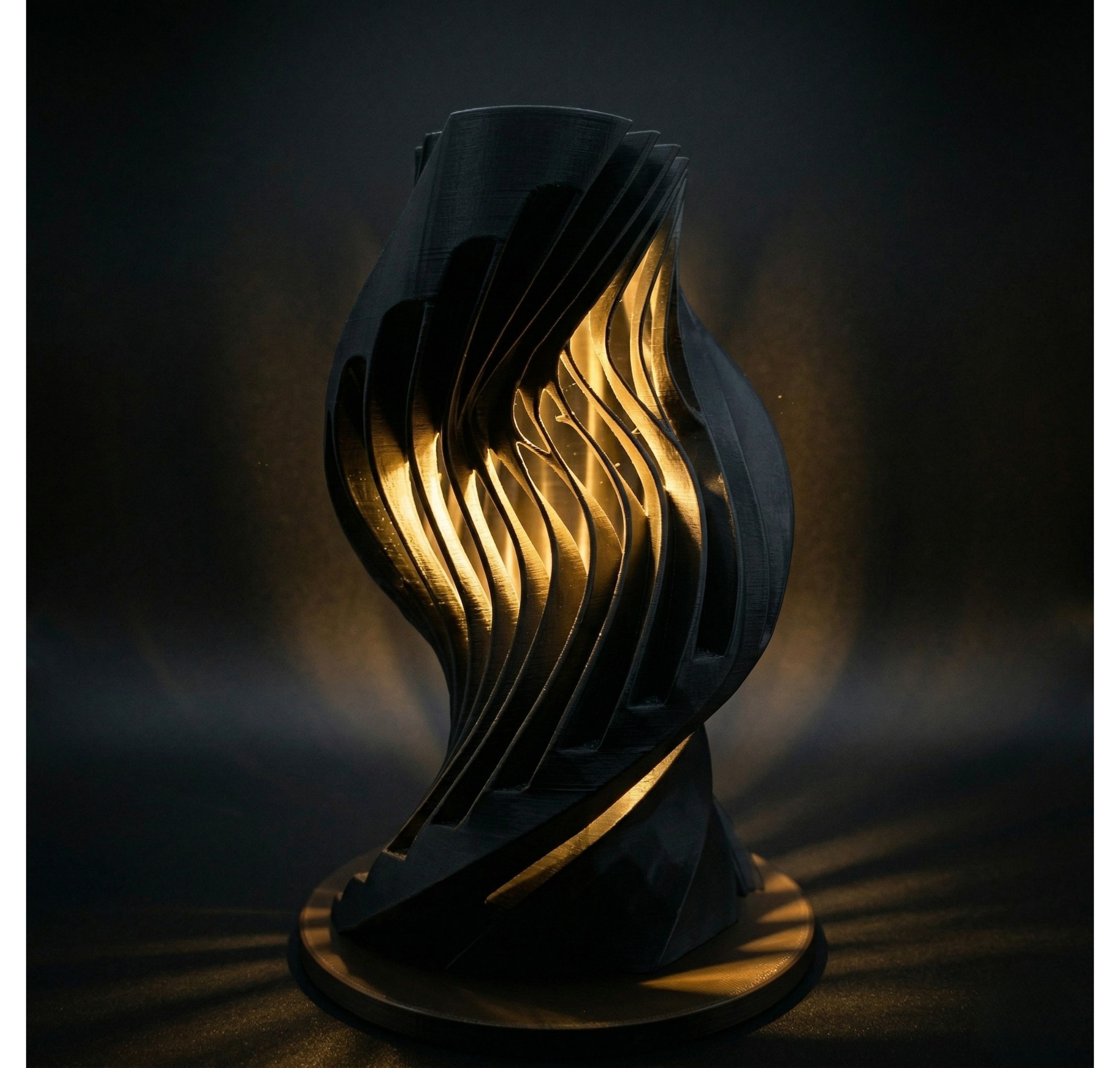 Wave Design Lamp