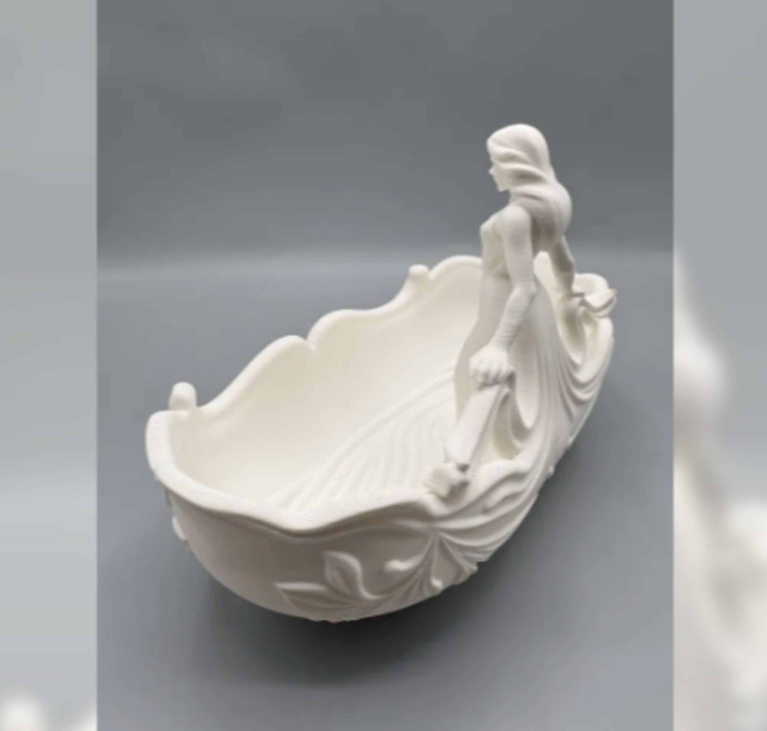 Goddess Figural Bowl Vanity Catchall