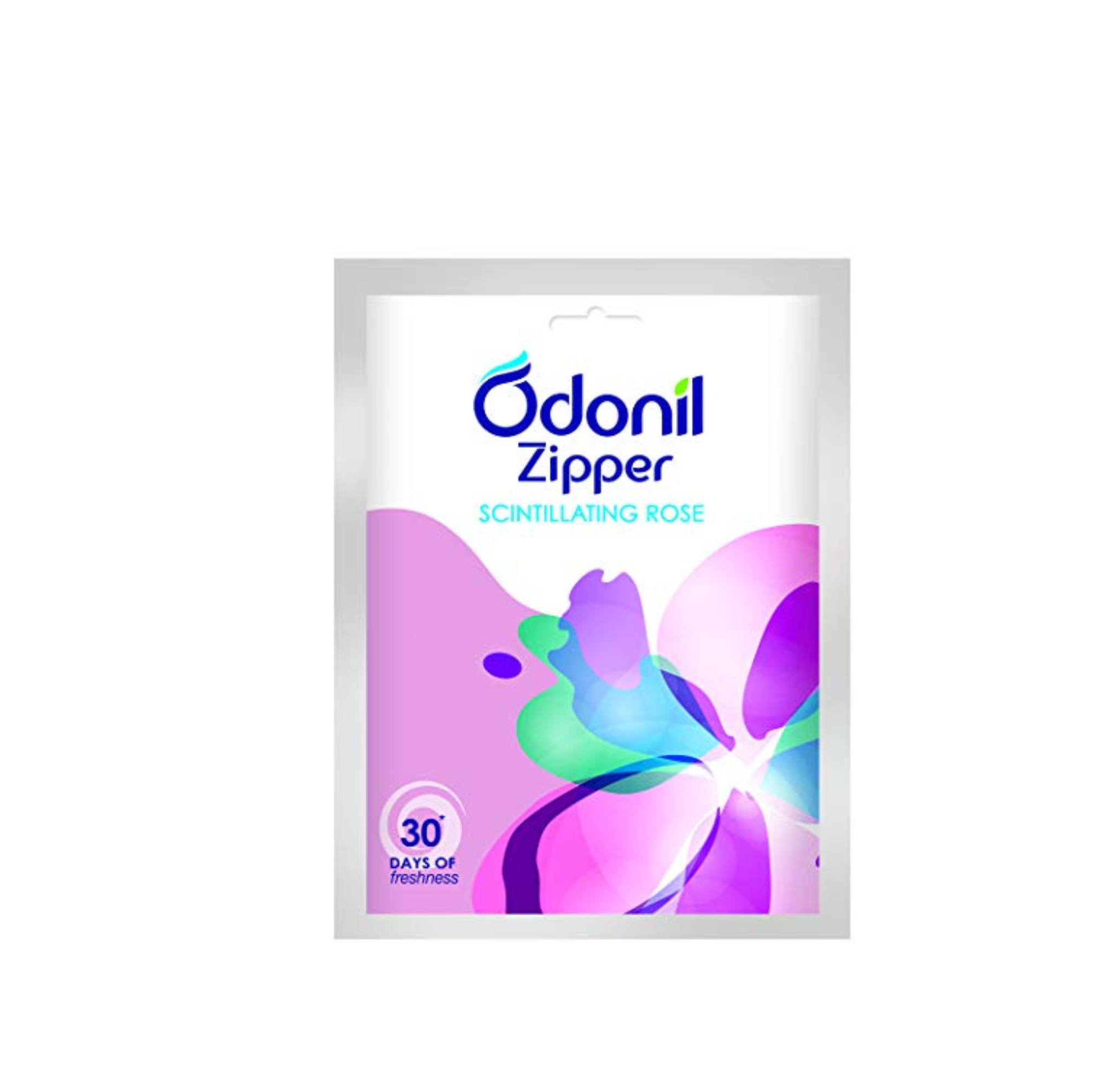 Odonil Bathroom Air Freshener Zipper - Scintillating Rose - 10 g