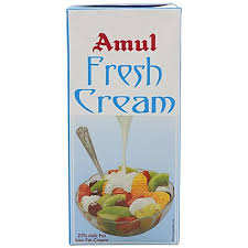 Amul Fresh Cream 1L | Rich & Creamy Dairy | Perfect for Cooking & Baking