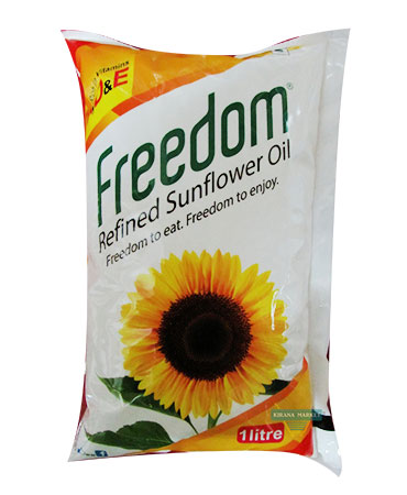 Freedom Refind sunflower oil 1liter