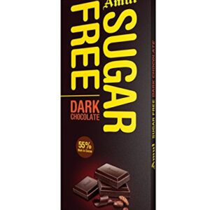 Amul Sugar Free Dark Chocolate, 150g