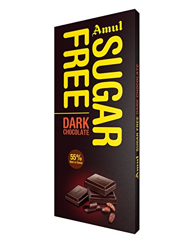 Amul Sugar Free Dark Chocolate, 150g